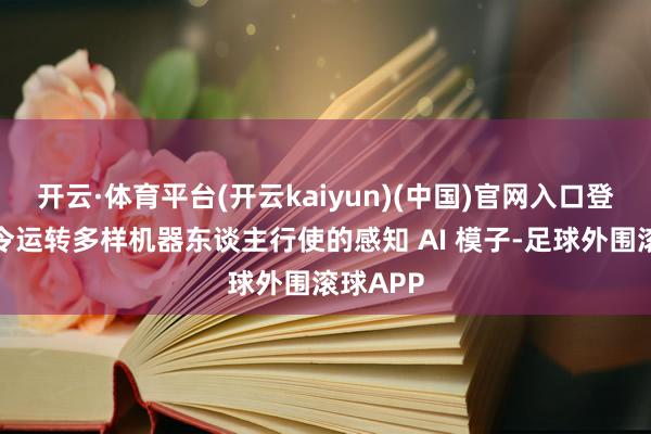 开云·体育平台(开云kaiyun)(中国)官网入口登录来指令运转多样机器东谈主行使的感知 AI 模子-足球外围滚球APP